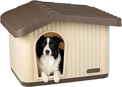 Weatherproof dog house - dog,