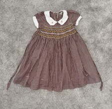 Girls Smocked Dress Age 4