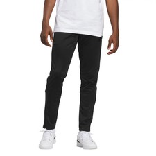 adidas Men's Track Pant Tricot Ankle Zip Recycled Polyester Black Gray Navy