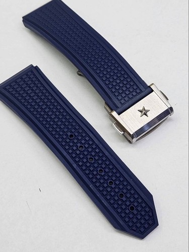 Zenith defy rubber strap - rubber,