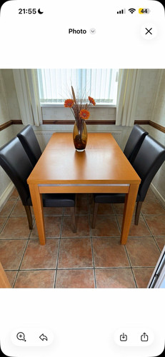 Rectangular light wood dining - wood,