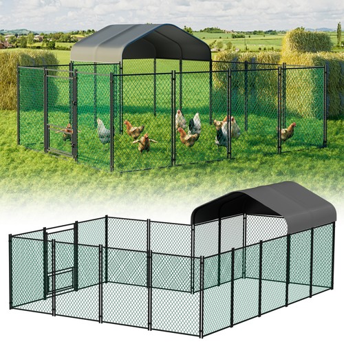 Extra large chicken coop run - extra,