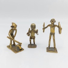 3x Ashanti Akan Gold Weight