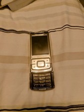 Nokia Slide 6500 - Steel Silver (Three) Mobile Phone with Case Protection.