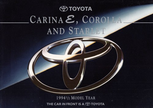 Toyota carina corolla starlet - corolla,