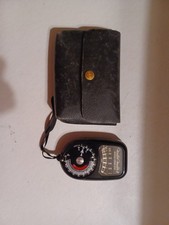 Vintage Weston Master II Universal Exposure Meter Model 735 Light Meter w/Case!