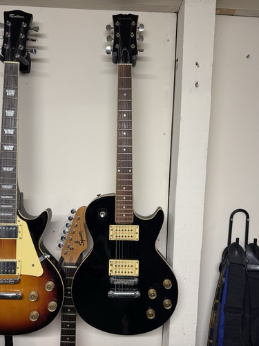 Hohner black style electric - lp,