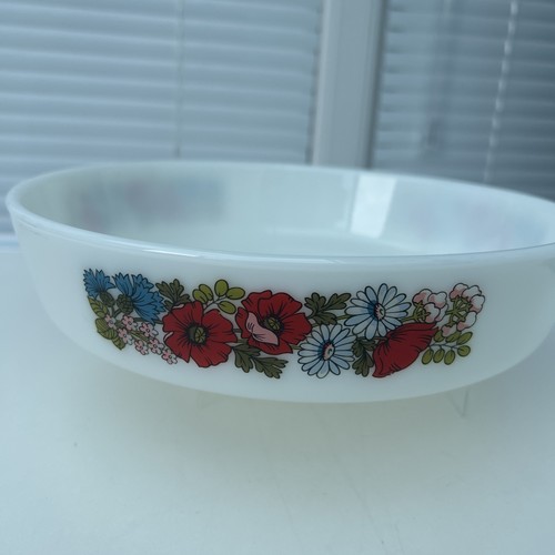 Vintage 1980s poppy pattern - vintage,