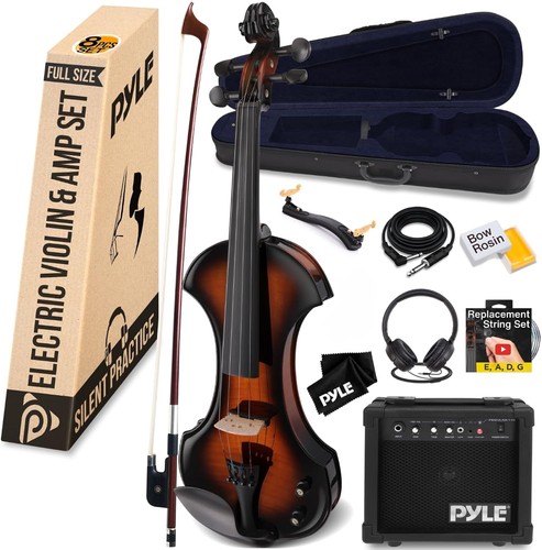 Pyle electric violin full - electric,