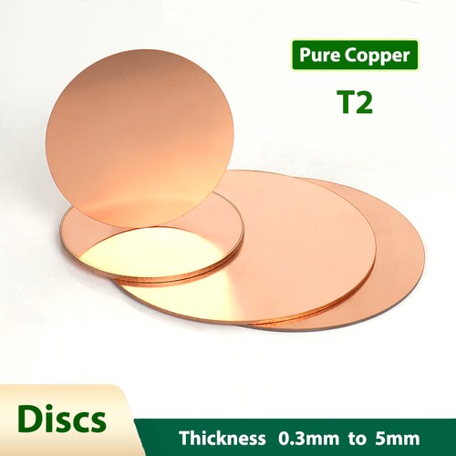 Pure copper disc - t2,