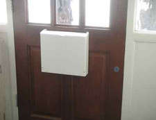 LARGE LETTERBOX CAGE POST MAIL