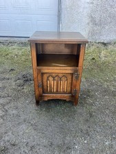 Vintage  Oak Bedside Cabinet /