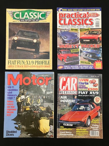 Fiat magazines motor car - magazines,