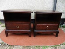 PAIR STAG MINSTREL MAHOGANY
