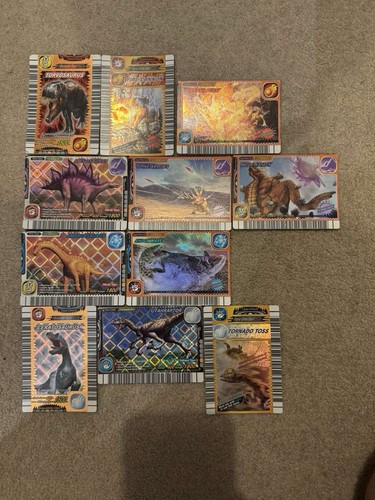 Dinosaur king arcade cards - king,