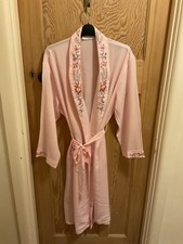Silk Embroidered Dressing Gown
