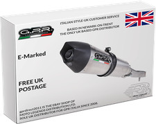 BMW K 1200 S - R 2004/08 SILENCER GPR Titanium GP Anniversary Slip-On