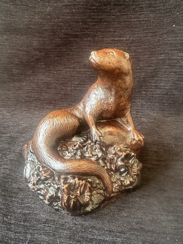 Bronzed otter priory - bronzed, castings