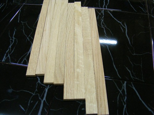 Oak hardwood wood - , strips