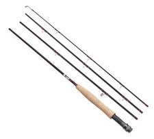 Excellent value FLADEN VANTAGE CARBON TROUT FLY ROD 8ft  4wt 4pc Brook