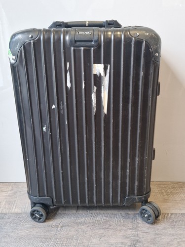 Rimowa black aluminium cabin - aluminium,
