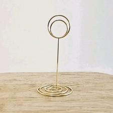 10x Table Number Holders Metal Place Card Stands 22cm Tall Wedding Party Busines