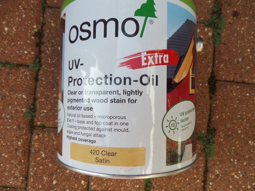 Osmo protection satin oil - protection,