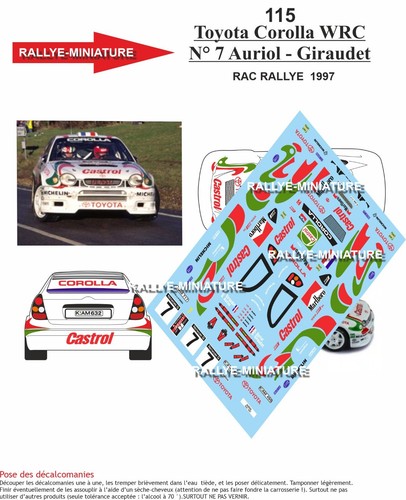 Decals ref 0115 toyota - ref,