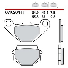 BREMBO FRONT BRAKE PAD KIT