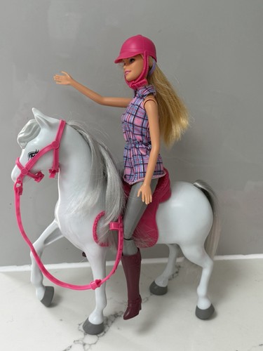 Barbie horse riding doll - barbie,