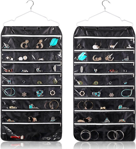 Hanging jewelry organizer with - jewelry,