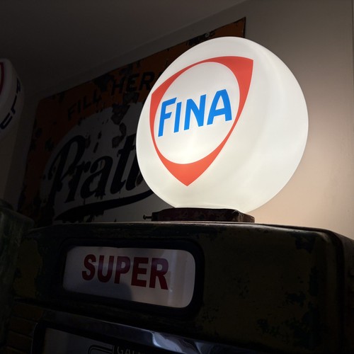 Fina large gas petrol - gas,