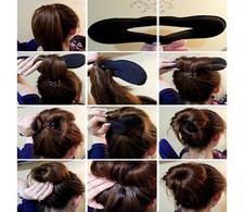 2pcs Magic Sponge Hair Bun