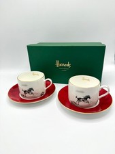 HARRODS TEACUP AND SAUCER SET
