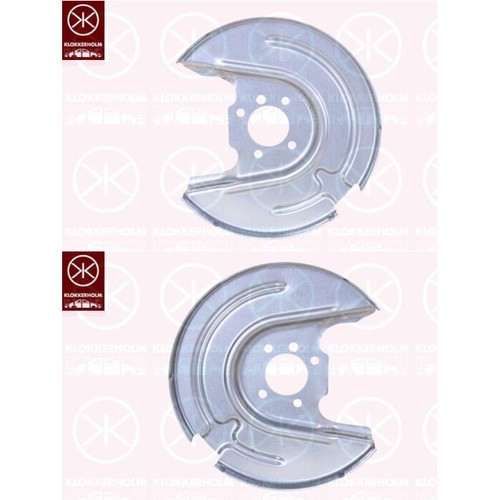 Brake backing plate dust - plate,