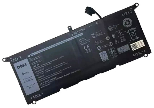 Oem genuine 52wh dxgh8 battery - 52wh,