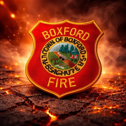 Boxford fire dept patch - dept,