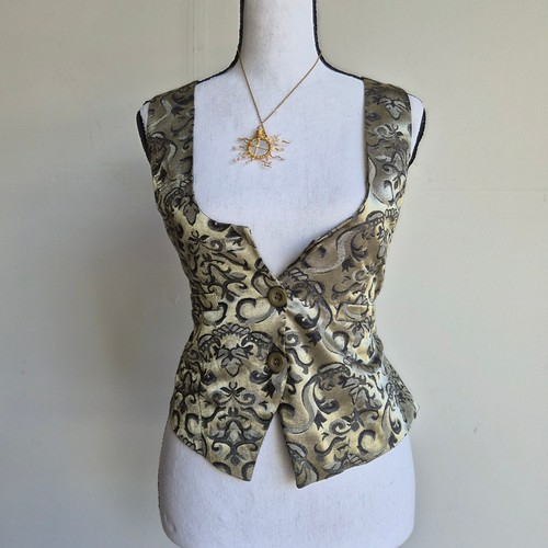 Design olivia damask vest - design,