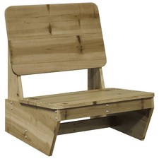 Garden Chairs Outdoor Chair Picnic Chair Patio Seating Solid Wood Pine vidaXL
