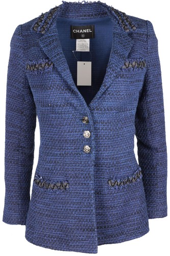 Chanel blue 2009 tweed - 2009, jacket