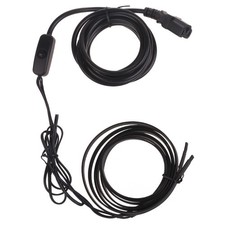 3-Gear Waterproof Motorcycles Heated Hand Grips Handlebar Heater Warmer Kit