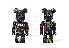 Medicom Toy Bearbrick Series 18 FUTURA LABATORY 1/192 FL UNKLE mo wax chase rare