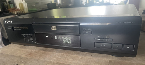 Sony cdp m305 player black - sony,