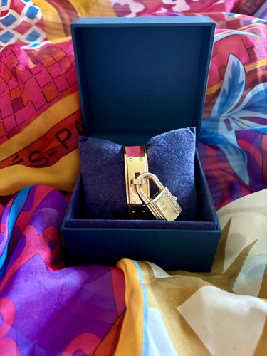 Hermes gold padlock kelly - gold,