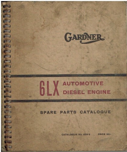Gardner 6lx diesel engine - gardner,