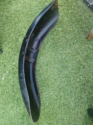 Front fender black - black, metal