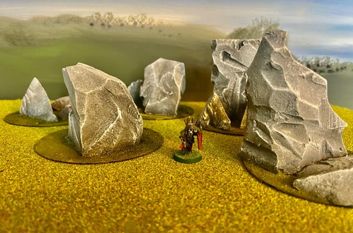 Handmade standing stones - standing, and