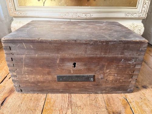 Vintage small hardwood wooden - vintage,