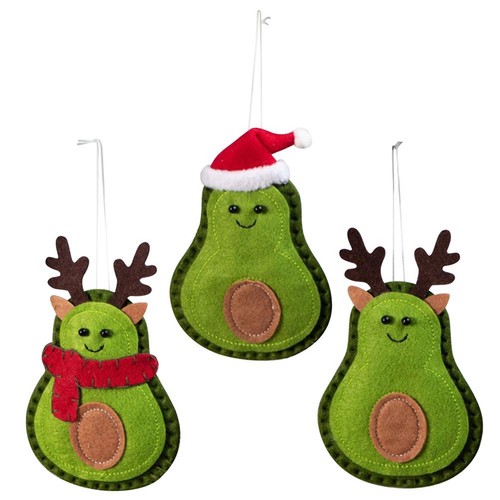 3pcs avocado christmas tree - 3pcs,