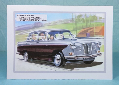 Wolseley greeting card - 16/60,